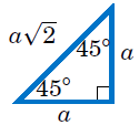 (a) 45-45-90
