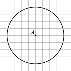 7 g the circumference of a circle and the area of the circle on graph paper